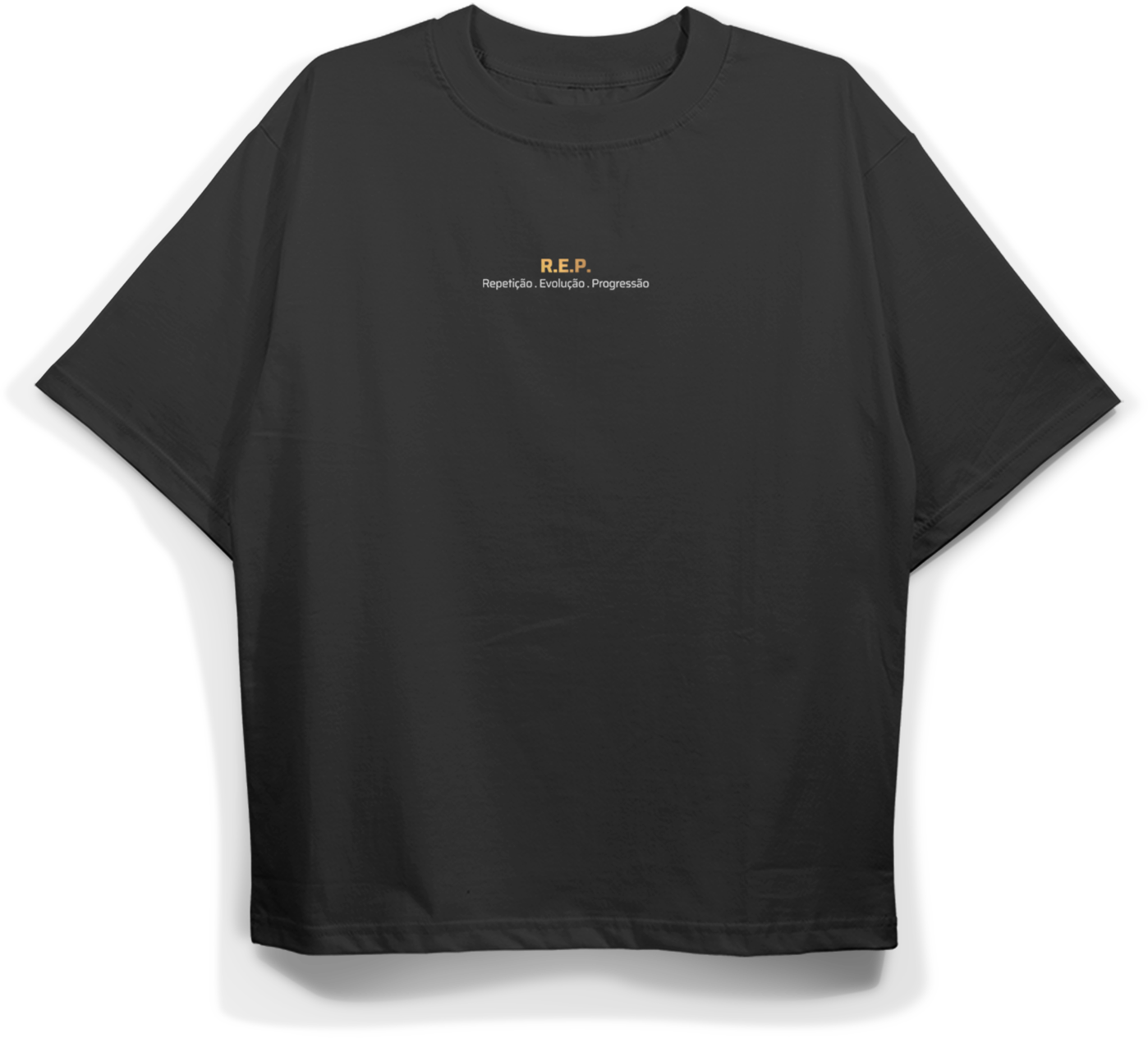 Camiseta Oversized "R.E.P" Unissex Preta